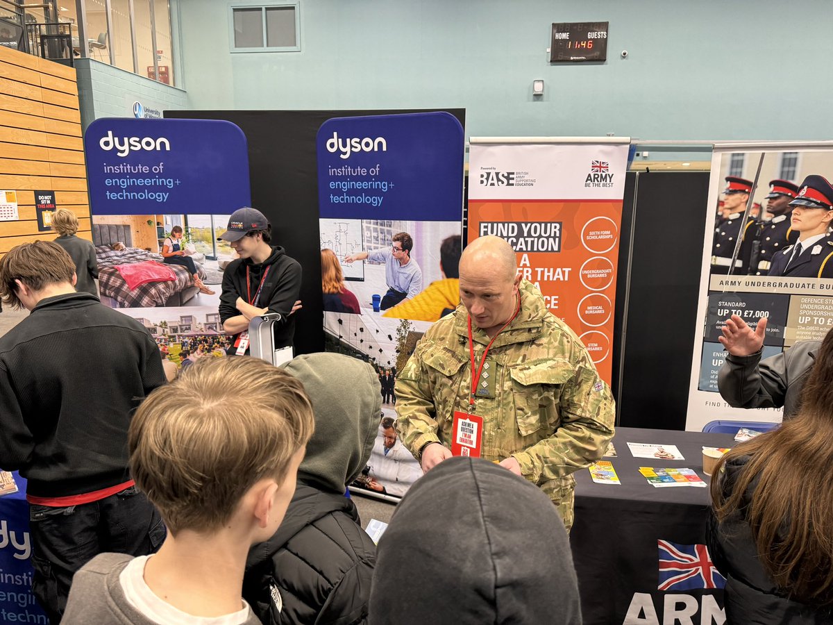 The <a href="/ucas/">UCAS</a> discovery university event in Worcester today.