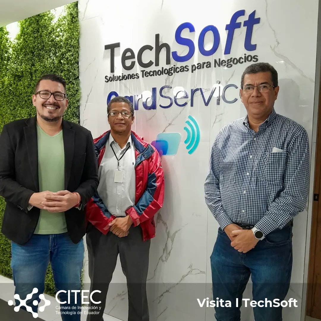 CITECec's tweet image. #VisitaAlSocio @MarceRojasG nuestro Director de Guayaquil visitó las oficinas de nuestro socio #TechSoft en la que mantuvimos una conversación con su Director y Fundador, Raúl Laurido.
 ¡Seguimos firmes en nuestro compromiso con cada uno de nuestros agremiados! 💼
#SomosCITEC 🚀
