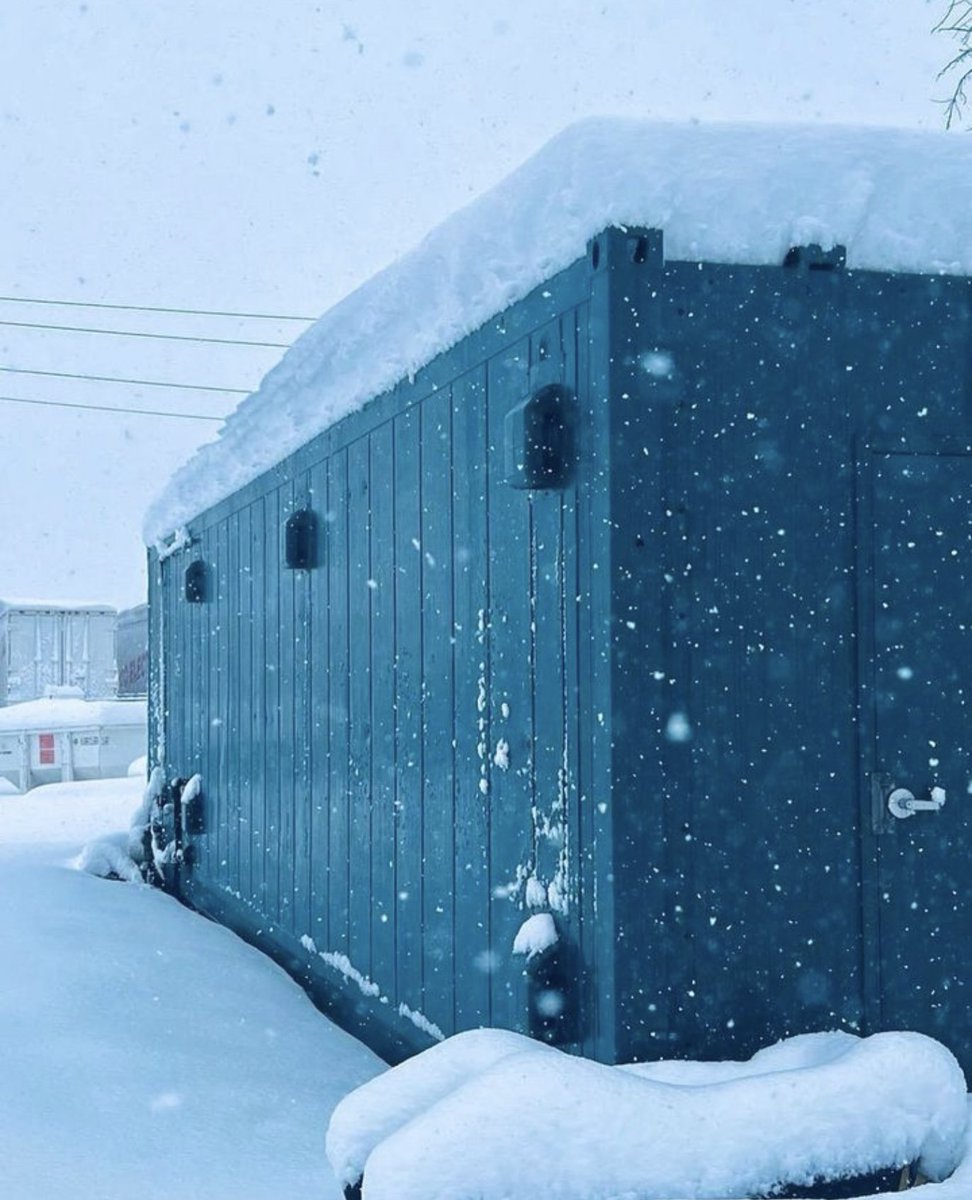 A foot of snow and 31 degrees outside, but cozy conditions inside for our plants and mushrooms. #indoorfarming #indoorfarm #indoorag #snow #snowy #snowstorm #snowsnowsnow #cea #agtech #containerfarming #farm #farming #explore #explorepage #discover #indoorgarden #indoorgardening