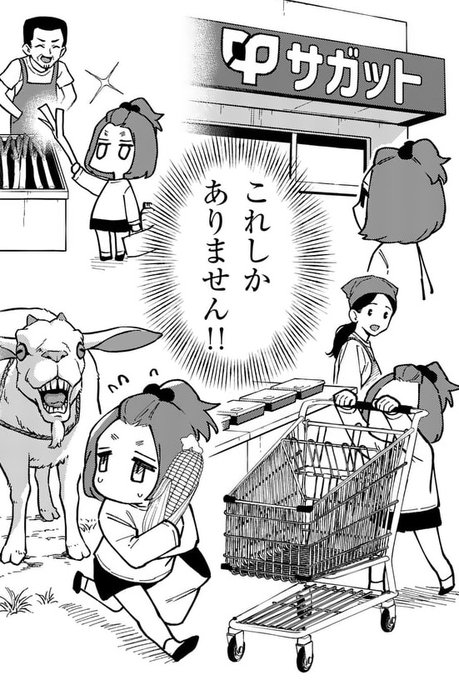 うしろの正面カムイさん、裏サンデーで更新されました!コイトちゃん、はじめてのおつかい! 