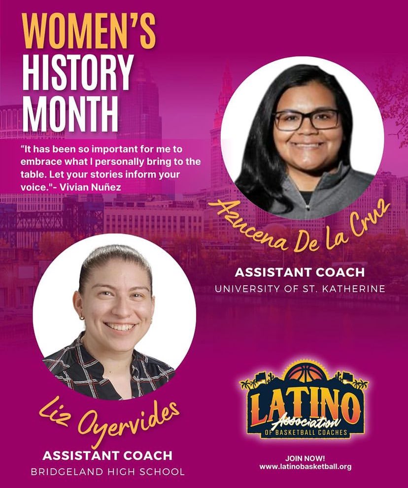 Latino Association of Basketball Coaches (@labcbasketball) on Twitter photo <a href="/Stephfani21/">Stephanie Perez</a> <a href="/LATTC/">Los Angeles Trade-Technical College</a> <a href="/CoryMinjarez/">Coach Minjarez</a> <a href="/YUPanthersWBB/">York University WBB</a> <a href="/CoachAshleyPrim/">Coach Ashley Prim</a> <a href="/SJUHawks_WBB/">Saint Joseph's WBB</a> <a href="/CoachJPineda24/">J Pineda ๐ง๐ธ&๐จ๐ด</a> <a href="/LouisvilleWBB/">Louisville Womenโs Basketball</a> <a href="/CoachFlo__/">Jillian Flores Bennett</a> <a href="/AugieWBB/">Augustana Women's Basketball</a> <a href="/Coach_VaL/">Valerie Huizar</a> <a href="/StMUwbb/">St. Mary's Women's Basketball</a> <a href="/AddieB_Lees/">Coach Addie Lees</a> <a href="/CoachTierraRudd/">Tierra Terry</a> Up next, we have two long time supporters of our association, Azuna De La Cruz who is the assistant coach and recruiting coordinator at the University of St Katherine & @BHS_CoachO who is the assistant coach at Bridgeland High School! ๐๐ผ <a href="/Stephfani21/">Stephanie Perez</a> <a href="/LATTC/">Los Angeles Trade-Technical College</a> <a href="/CoryMinjarez/">Coach Minjarez</a> <a href="/YUPanthersWBB/">York University WBB</a> <a href="/CoachAshleyPrim/">Coach Ashley Prim</a> <a href="/SJUHawks_WBB/">Saint Joseph's WBB</a> <a href="/CoachJPineda24/">J Pineda ๐ง๐ธ&๐จ๐ด</a> <a href="/LouisvilleWBB/">Louisville Womenโs Basketball</a> <a href="/CoachFlo__/">Jillian Flores Bennett</a> <a href="/AugieWBB/">Augustana Women's Basketball</a> <a href="/Coach_VaL/">Valerie Huizar</a> <a href="/StMUwbb/">St. Mary's Women's Basketball</a> <a href="/AddieB_Lees/">Coach Addie Lees</a> <a href="/CoachTierraRudd/">Tierra Terry</a> Up next, we have two long time supporters of our association, Azuna De La Cruz who is the assistant coach and recruiting coordinator at the University of St Katherine & @BHS_CoachO who is the assistant coach at Bridgeland High School! ๐๐ผ