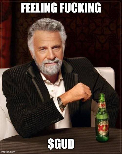 GudCoinOnSol's tweet photo. Feeling extra #GUD today https://t.co/Z7iVtfl6XW