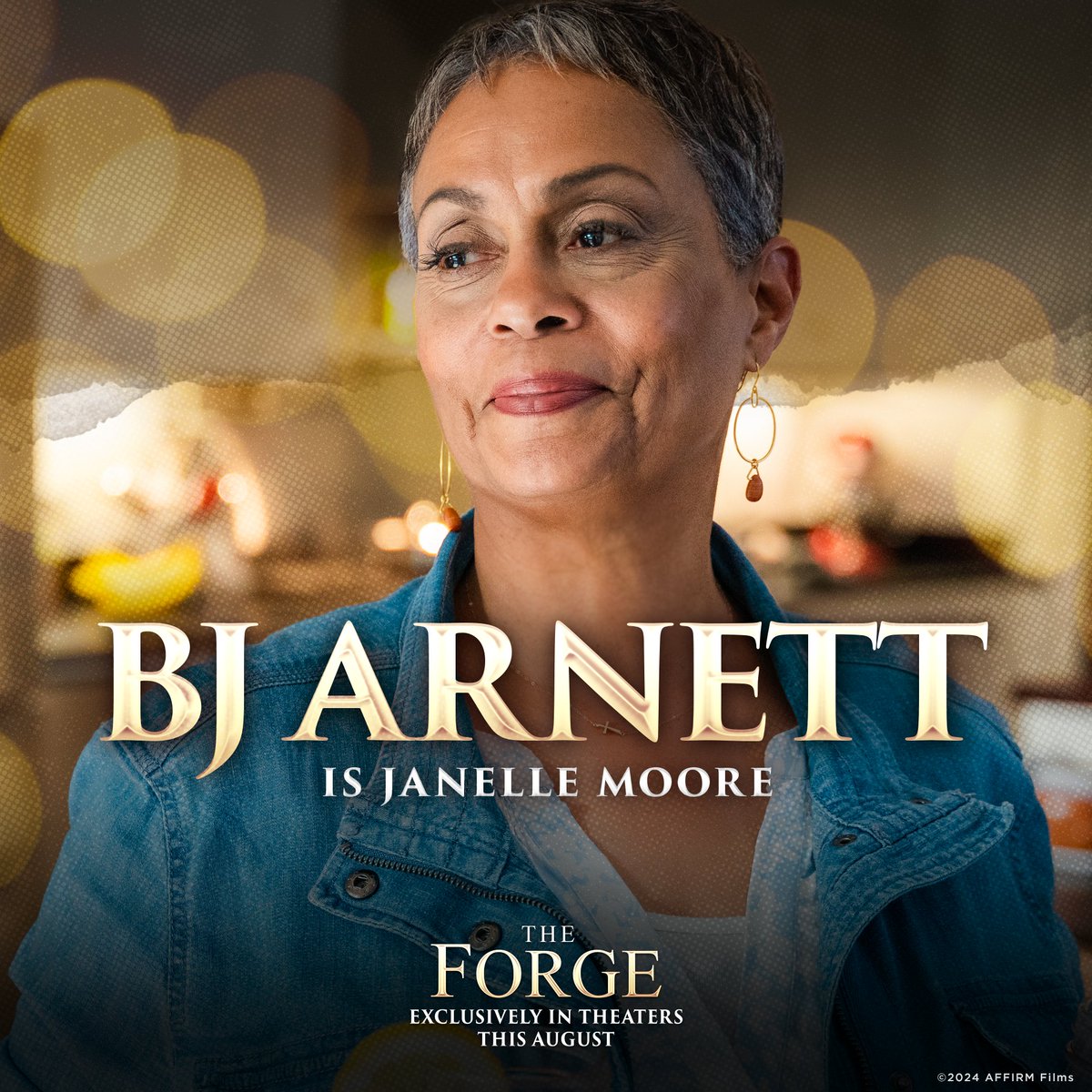 BJ and Cameron Arnett are husband and wife in THE FORGE ... and in real life!