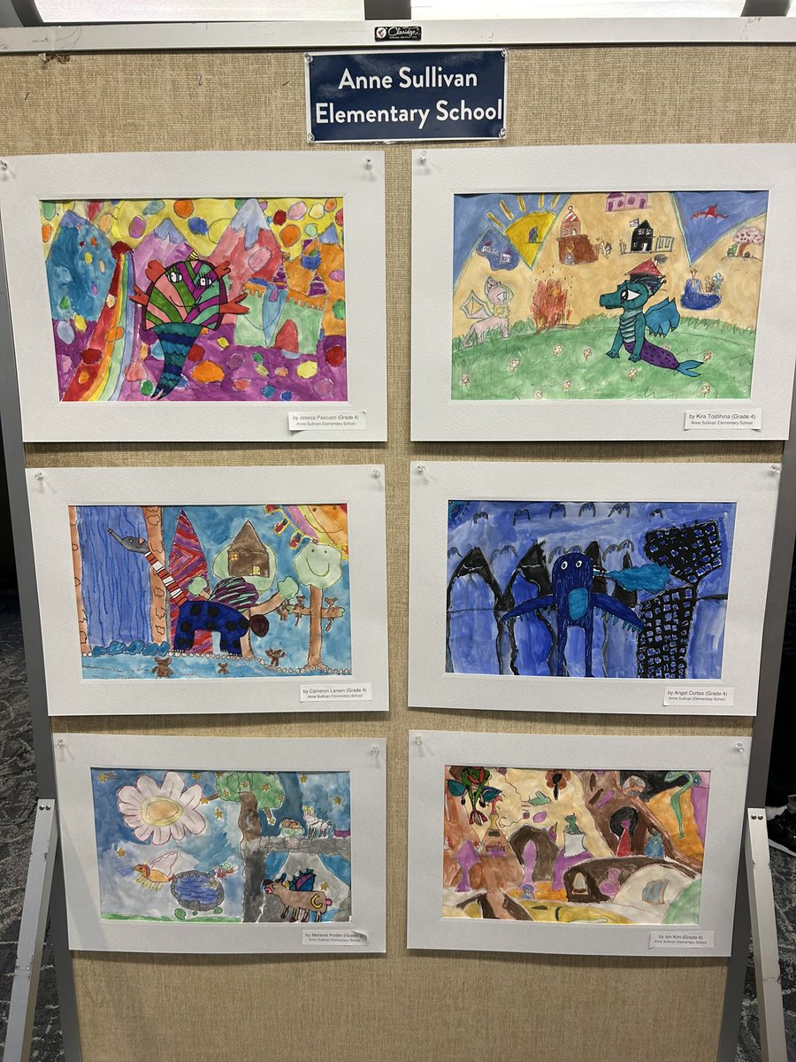 Anne Sullivan School (@d23sullivan) on Twitter photo Love the talent of our Sullivan and <a href="/D23Ross/">Betsy Ross School</a> <a href="/D23Eisenhower/">Eisenhower E.S.</a> <a href="/D23MacArthur/">MacArthur M.S.</a> artists showcased at the Young Artists show at the <a href="/PHLibrary/">Prospect Heights Public Library</a>! #Proud2BD23 Love the talent of our Sullivan and <a href="/D23Ross/">Betsy Ross School</a> <a href="/D23Eisenhower/">Eisenhower E.S.</a> <a href="/D23MacArthur/">MacArthur M.S.</a> artists showcased at the Young Artists show at the <a href="/PHLibrary/">Prospect Heights Public Library</a>! #Proud2BD23
