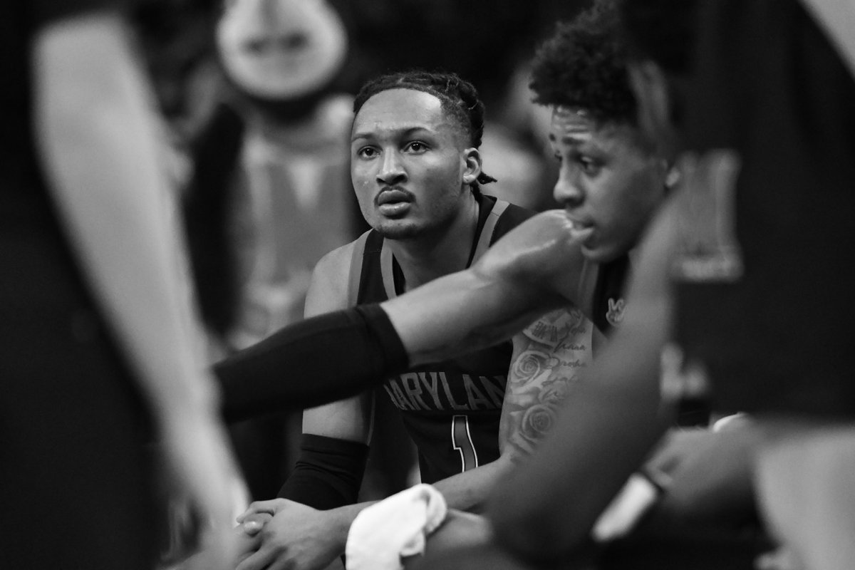 Deep in thought… @Flyymir_ thanks for a great season @TerrapinHoops ❤️