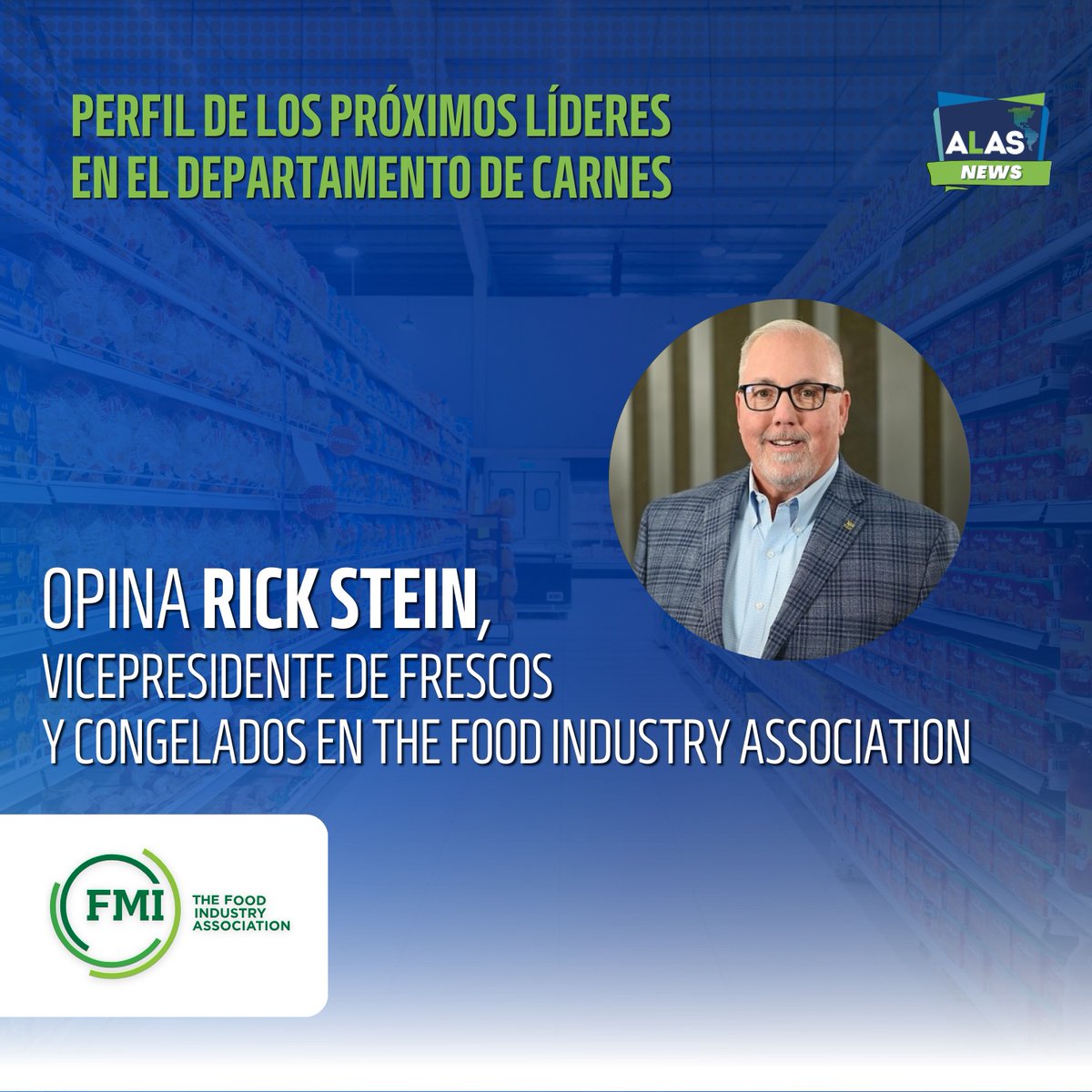 #ALASNews 🛒 Rick Stein, vicepresidente de Fresh and Frozen en Food Industry Association (FMI). bit.ly/4cdgiin

#ALASTV #ALASMarketing #retailatam <a href="/FMI_ORG/">FMI</a>