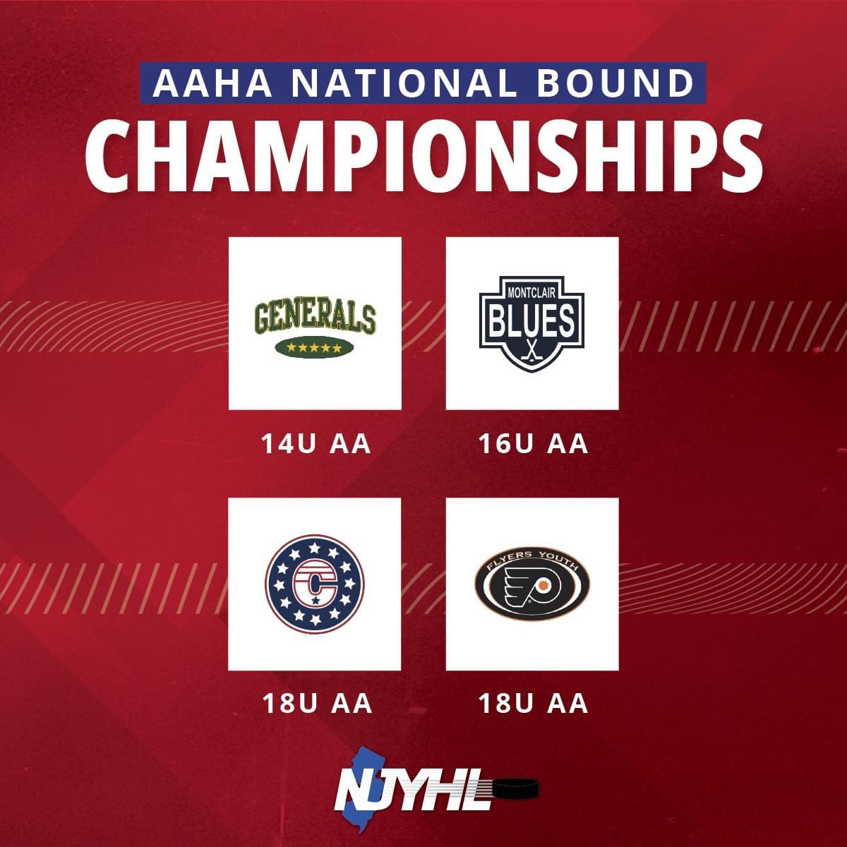 Our teams are on their way to the Atlantic Affiliate Championship  & Atlantic National Bound! We’reready to cheer them on!

🏒🥅🧡🤍🖤

#NJYHL 
#NJYHLPlayoffs 
#USAHockey  
#AtlanticDistrict
#letsgo 
#flyersyouthhc🏒🥅