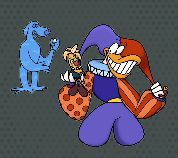 Punch_Out_King's tweet image. Ignore the Liquidator he&apos;s trying to sell you smth

#DarkwingDuck #Liquidator #QuackerJack