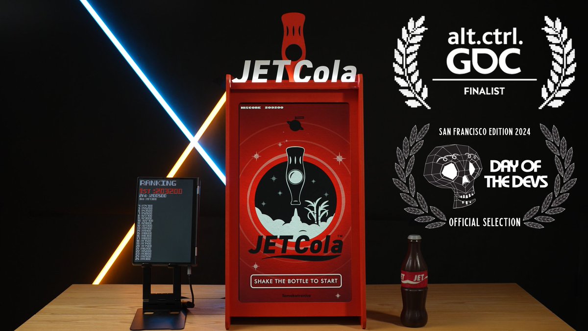 マウンテンドーナッツ プロトタイピング @GDC2026 Alt.ctrl.GDCFinalist tweet media