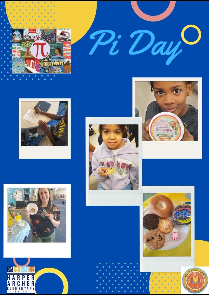 HAES Trailblazer (@haesmedia) on Twitter photo Happy Pi day! Research ➕️ Math ➕️ Vocabulary ➕️ Circles 🔵 🔴 What a wonderful day to understand the world around you!
📚 #literacyrocks <a href="/APSHAES/">Harper-Archer Elementary School</a> <a href="/APSMediaServ/">APS Media Services</a> <a href="/CrystalJanuary/">Crystal January</a> Happy Pi day! Research ➕️ Math ➕️ Vocabulary ➕️ Circles 🔵 🔴 What a wonderful day to understand the world around you!
📚 #literacyrocks <a href="/APSHAES/">Harper-Archer Elementary School</a> <a href="/APSMediaServ/">APS Media Services</a> <a href="/CrystalJanuary/">Crystal January</a>