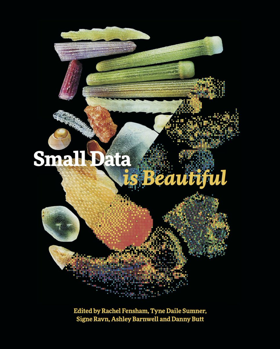 Introducing our magnificent new title, Small Data is Beautiful! This stunning original collection investigates the conceptual, artistic &amp; computational qualities of small #data.

grattanstreetpress.com/books/small-da…

#GrattanStreetPress #NonFictionBooks #Data
