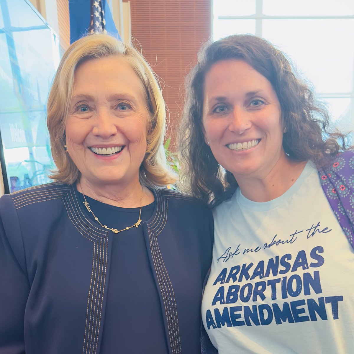 Thank you, @HillaryClinton, for the timeless rallying cry that 'human rights are women's rights and women's rights are human rights.' 

Time to get the #ARabortionamendment on the ballot.

 #AbortionIsHealthcare #arpx