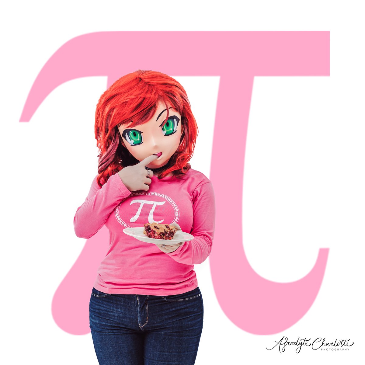 #PiDay is Best Day--I get irrationally excited though at least make well rounded decisions!! 😝 What is your fave Pi? I prefer 22 over 7!! 😜 Happy π Day Peoples!!! 💗 #piday2024 #πDay2024 #math #ilovemath #kigurumi #animegao #ridethepigstudios