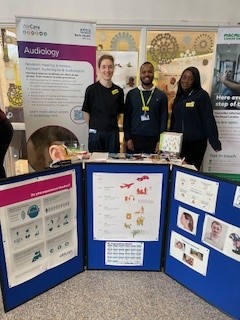 HCSweek2024 Day 4 - Staff and public awareness event <a href="/NHSBartsHealth/">Barts Health</a> @RoyalLondonHosp Foyer. Great interactions between staff and patients with a lot of interest! <a href="/ChesserAlistair/">Alistair Chesser</a> <a href="/MagdaBHR/">Magda Smith</a> <a href="/Mammacoffee/">Ruth Thomsen</a> <a href="/JMalcolmson84/">James Malcolmson</a> <a href="/DrNolanStain/">Nolan Stain</a>