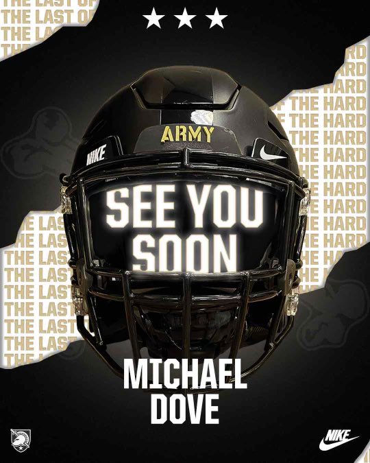 Excited to be visiting @ArmyWP_Football this weekend! #BTruQBTraining @CoachJeffMonken @CoachDDixon @goblackknights @baylintrujillo @daubrey52