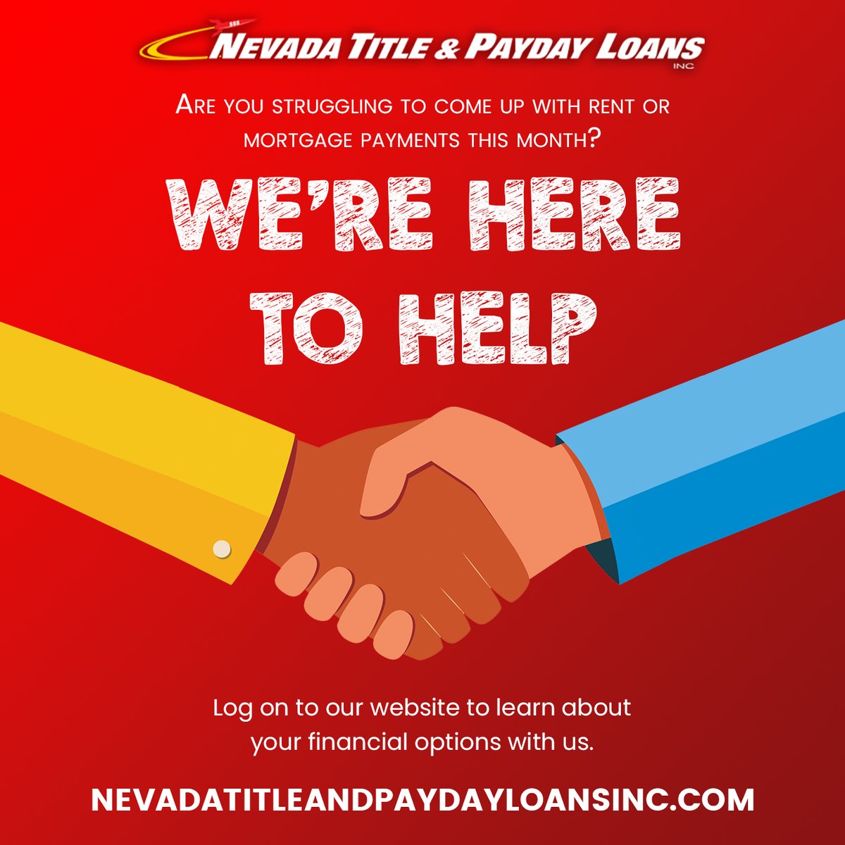 NVTitleLoan's tweet image. Get help with rent or mortgage payments with Nevada Title and Payday Loans, Inc.🚨💵🏠 Visit our website and fill out the online form to get emergency cash immediately online or in-store: nevadatitleandpaydayloansinc.com 

#nevadatitleloan #NevadaTitleandPaydayLoans #helpwithrent