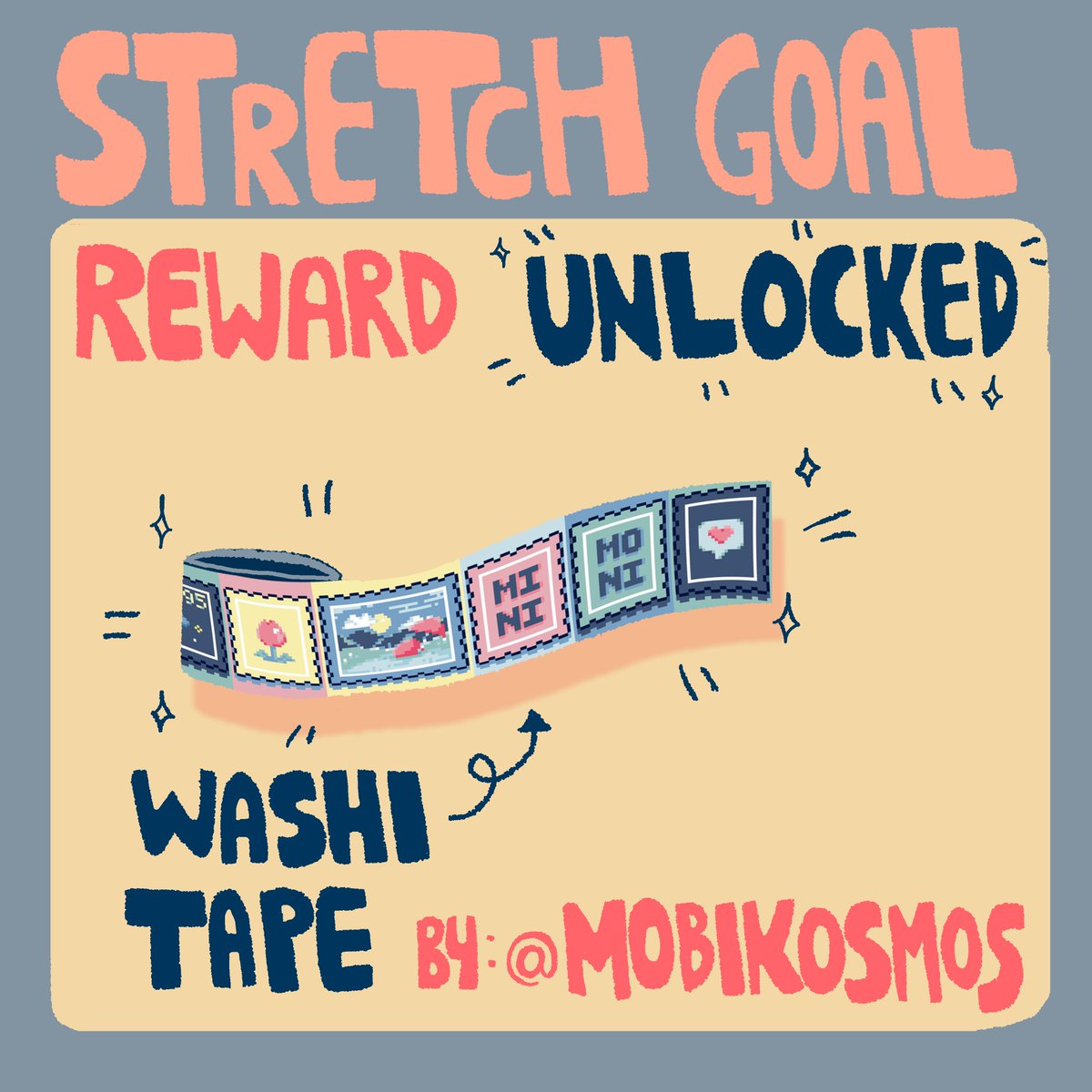 🌸 STRETCH GOAL #1 UNLOCKED 🌿

We are so excited to announce that our adorable washi tape by <a href="/mobikosmos/">Mobi</a> has been unlocked! 🥹🥰🩷 This means that ALL physical zine bundles will come with this washi tape as well! 🥳

🌷 Buy your copy here: minimonizine.bigcartel.com