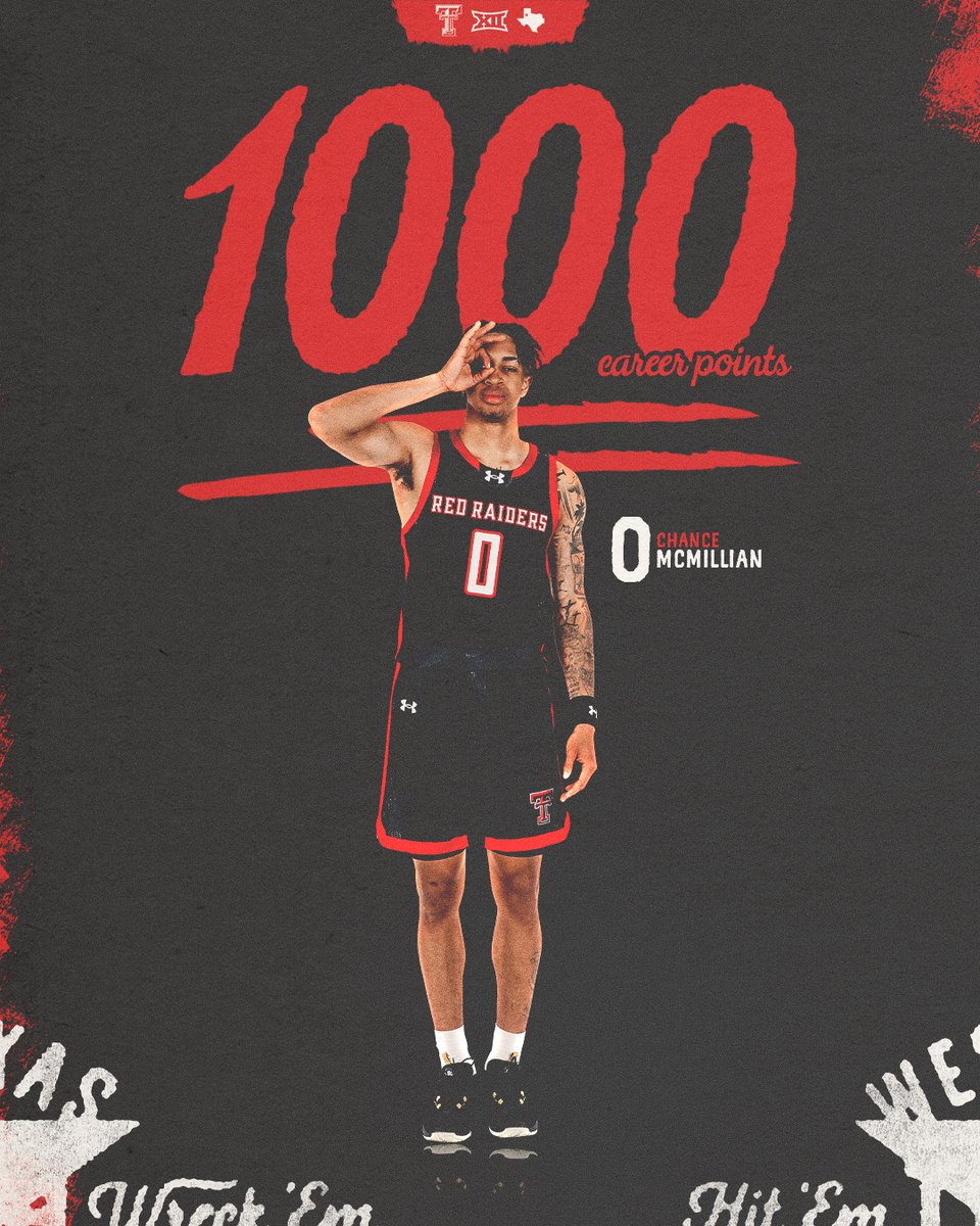 Adding another to the 1K club 💰 Congratulations @ChanceMcMillian on clinching 1000 points during today's game vs. BYU!