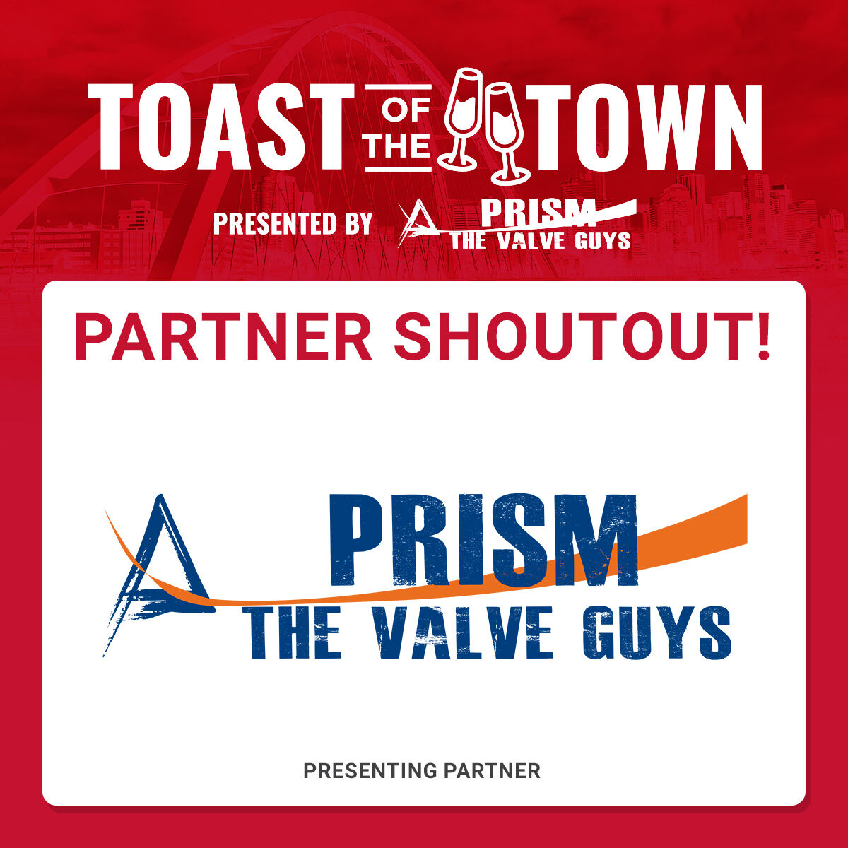 curecancerfnd's tweet photo. Thank you to Prism Flow Products Inc. for its support of #TOTT2024

Toast of the Town wouldn't be possible without the support of our incredible sponsors.
#prismflowproducts #toastofthetown #LetsGoOilers #oilers #charity #cancer #cancersucks #CCF #Cancerawareness #cancersupport https://t.co/Kbz7TkpynQ