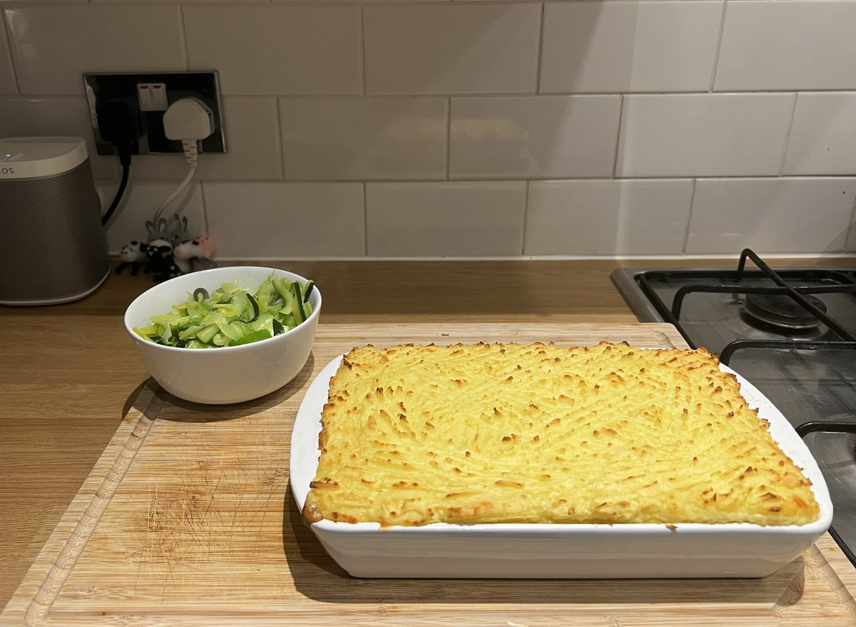 Celebrating #PiDay2024 with the home-made shepherd’s variety