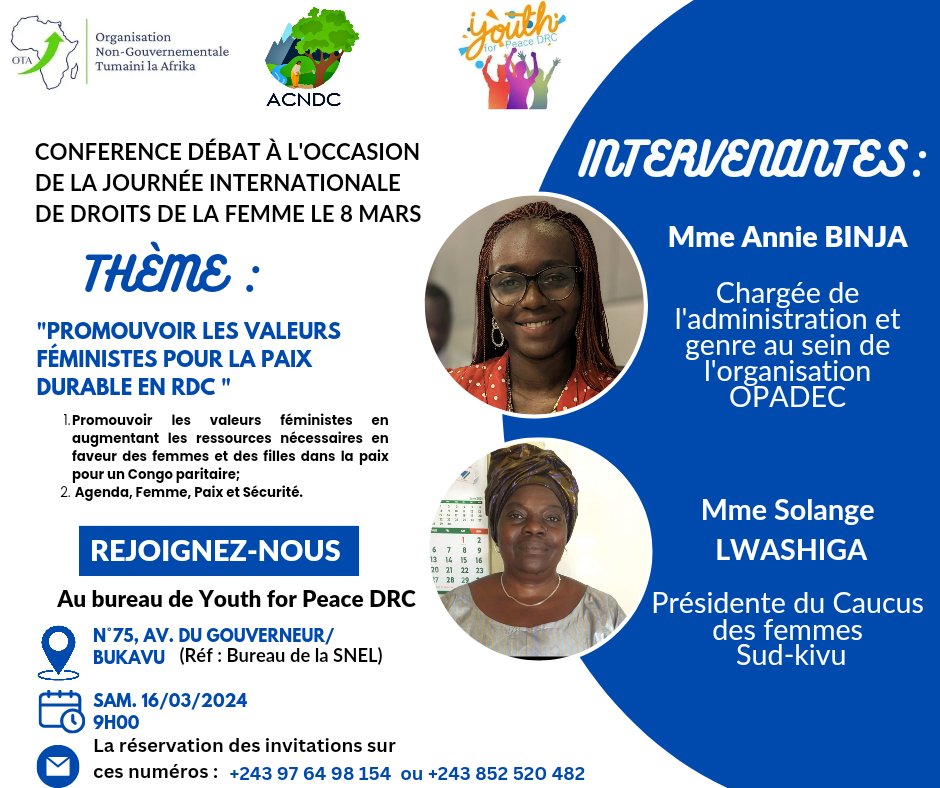 Youth for Peace DRC tweet media