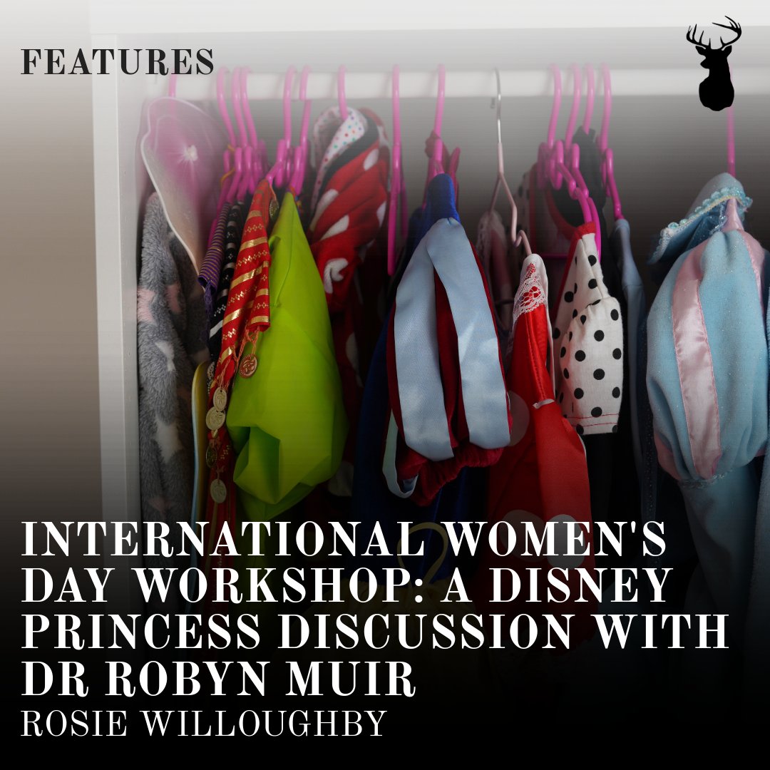 Stag VP, Rosie Willoughby, reports on our collaboration with #DisneySoc & #LitSoc, where we got to hear about Dr Robyn Muir's research into the #DisneyPrincess Phenomenon. Find out more by clicking here: thestagsurrey.co.uk/international-…👑 #internationalwomensday #uniofsurrey #thestag