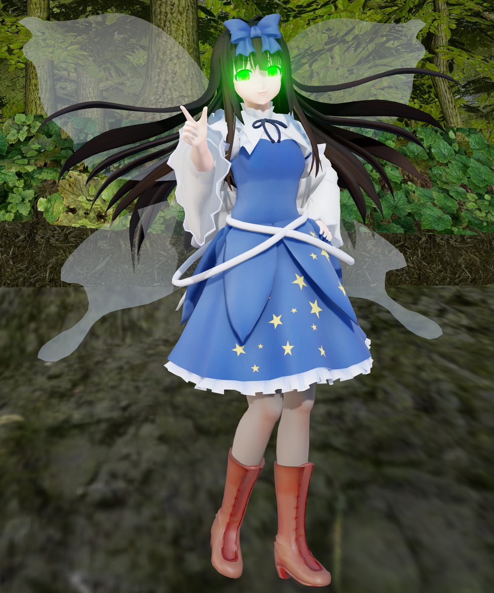 f6d35f4dc4b9's tweet photo. 薄暗い森の奥深くへ進んでいくと、君は蝶のような羽を持つ妖精に出会った。「あら、迷い人かしら？」妖精は得意げに笑う。妖精の瞳が緑色に輝くと、咄嗟に上げた両手が目の前で冷たい石に変わってゆく。「サニーとルナに自慢しましょう���」それが君が人間として聞いた最後の言葉だった。
GAME OVER https://t.co/NTDneEAOFs