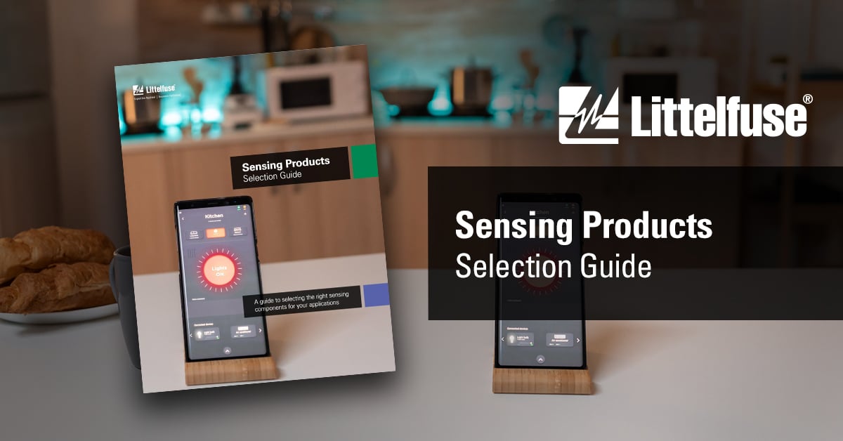 Explore sensing solutions for your applications with the Sensing Products Selection Guide. bit.ly/3PlOm2a