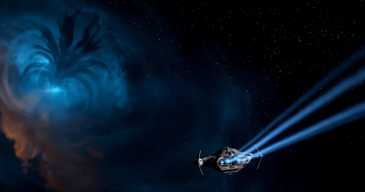 RobertsSpaceInd's tweet photo. Join us in congratulating MrTrash who has become the first person in our community to travel between two systems successfully, jumping from Stanton to Pyro on March 8th. 👏 https://t.co/QGKIqS9wdc