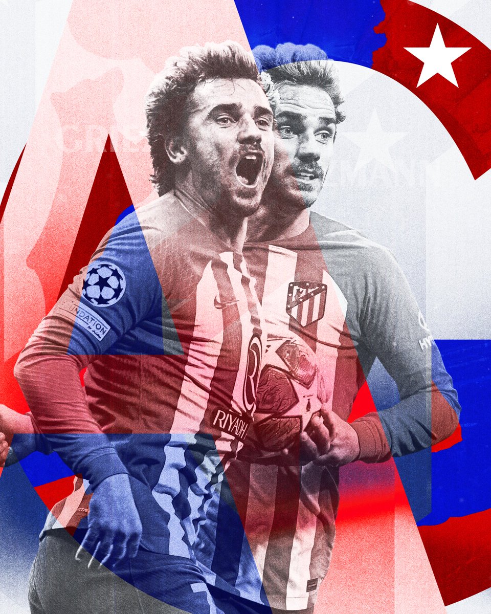 Antoine Griezmann: Clutch @Atleti @AntoGriezmann @atletienglish #Atleti #AtleticoMadrid #Griezmann #UCL #ChampionsLeague #ATMINT #LaLiga #smsports