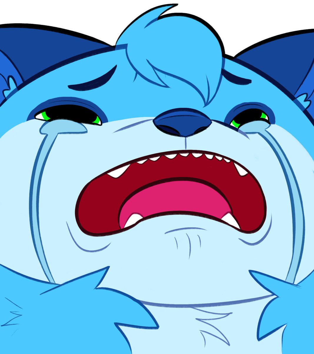 Cry stickers completed for <a href="/Dexter_DTM/">DenTheMan_Dexter</a> and <a href="/denzilsmurf/">Smurf ⭕️</a> 💙