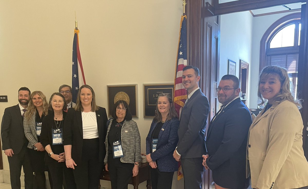 Thank you <a href="/SenVancePress/">Senator Vance Press Office</a> for the time today to share our stories. Ohio has a uniquely large population of people living with #CysticFibrosis as well as some of the TOP CF Care Centers in the nation. We are grateful for your time today! #cfadvocacy