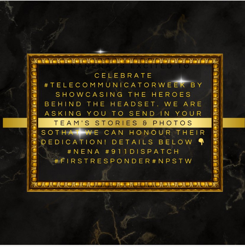 🚨 Get ready to honour our unsung heroes! #NPSTW is almost here! 📞 Join us #NENAON as we spotlight the incredible Telecommunicators who work behind the scenes to keep us safe. Send the stories, teams and individuals you want featured to 2ndVicePresident@nenaontario.ca. 💙