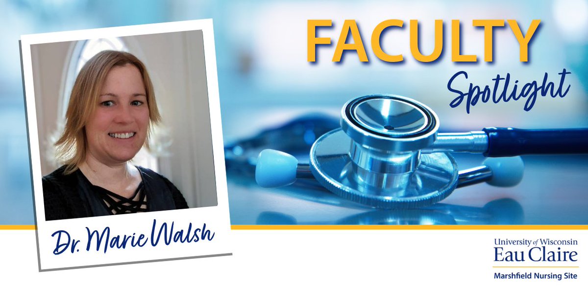 MFLD_Nursing's tweet photo. Dr. Marie Walsh is a wonderful #NurseEducator (LPN -> DNP). Her advice to nursing students: "Be prepared for anything! Jump in and learn." Outside of nursing, she enjoys running, gardening, and spending time with family. #healthcarehero #blugold https://t.co/HhxC3jZIQy