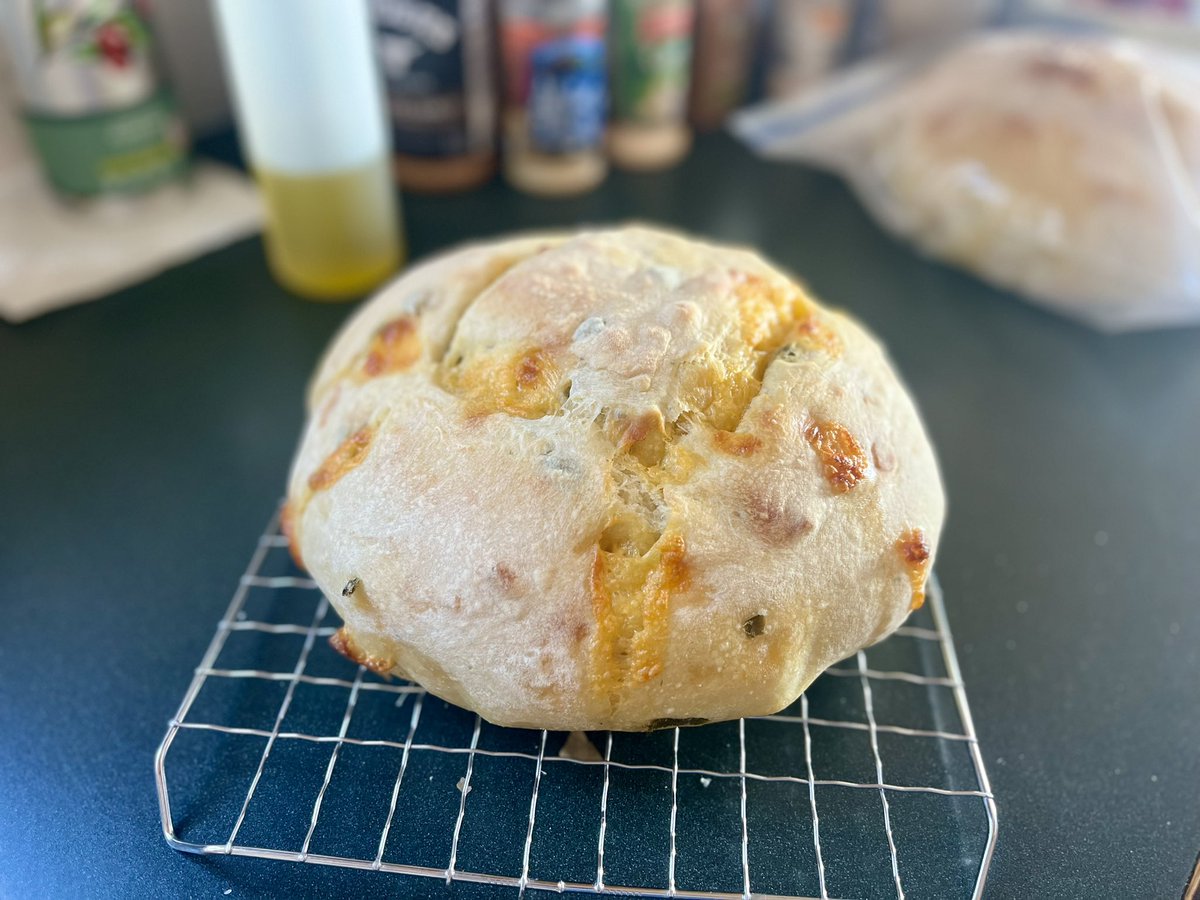 The ultimate battle of homemade sourdough bread: Will the tried-and-true recipe come out on top or will the boldness of pickled jalapeño cheddar reign supreme?