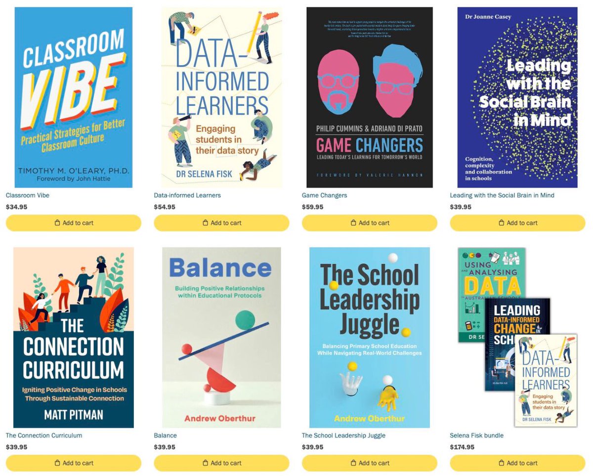 Need some new inspiration? Consider one of these @amba_press publications: ambapress.com.au/products/game-… #GameChangers