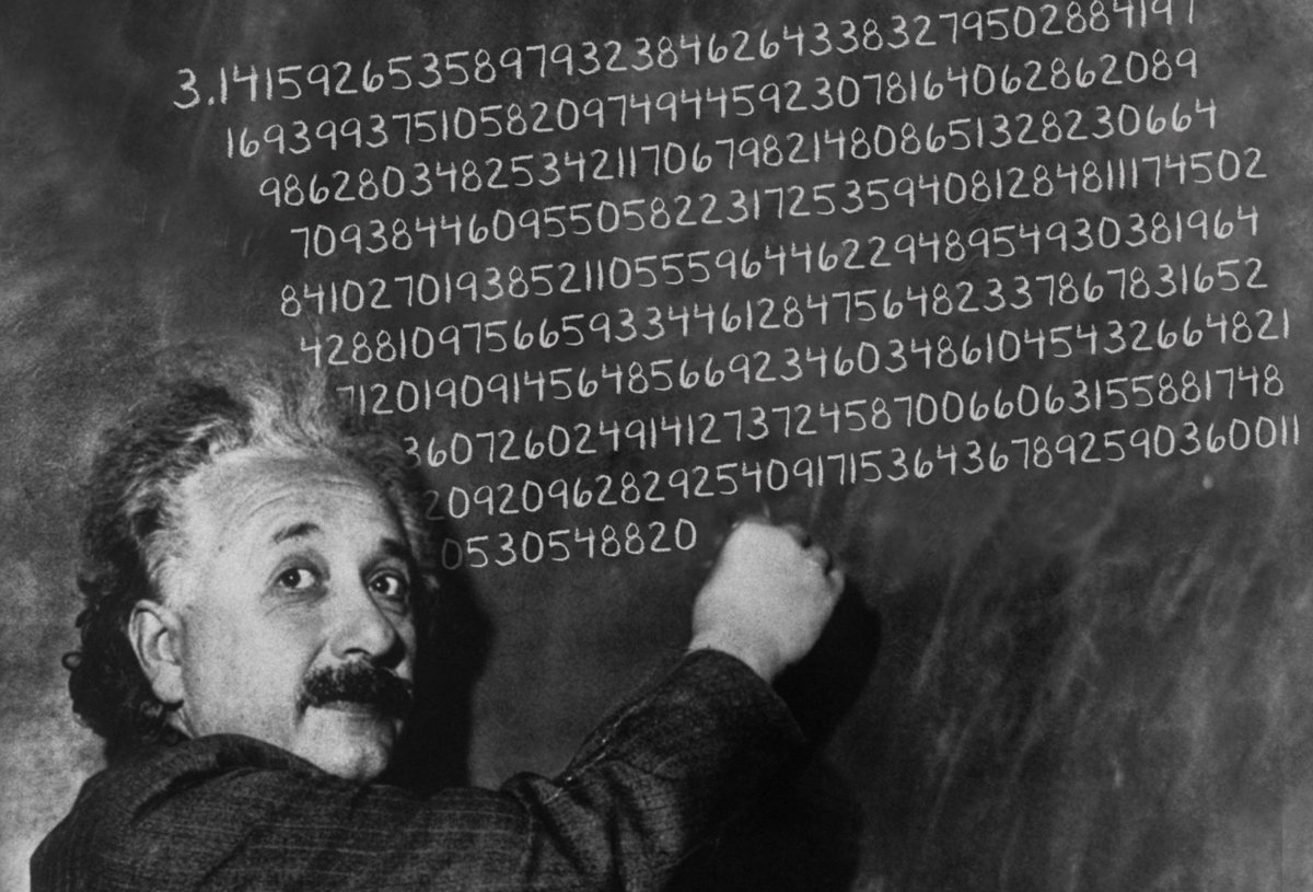 Imagine a world where the universal truths that Einstein sought and Pi represents could unite our species in the common pursuit of insight and well-being. (Happy birthday Einstein and happy Pi day.)