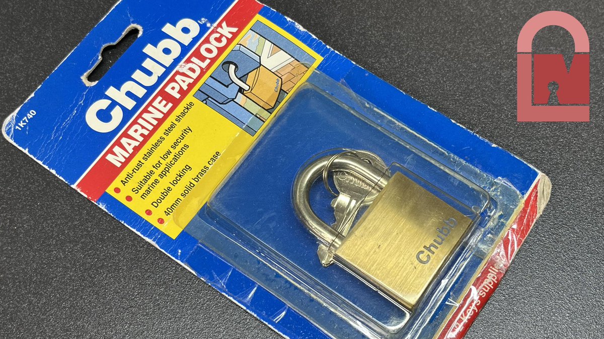 It’s rare to find a lock you can comb so I’m happy I found this one! 40mm Chubb Padlock Picked and Combed out of the Pack youtu.be/s69tvq5Fcik?si… #lockpicking