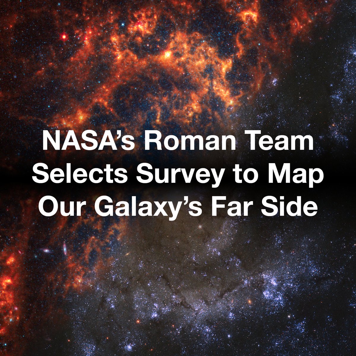 The @NASARoman team has announced plans for an unprecedented survey of the plane of our Milky Way galaxy. 'Roman will be a survey machine!” said Roberta Paladini, a senior research scientist at Caltech IPAC. Read more: ipac.caltech.edu/news/nasa-s-ro…