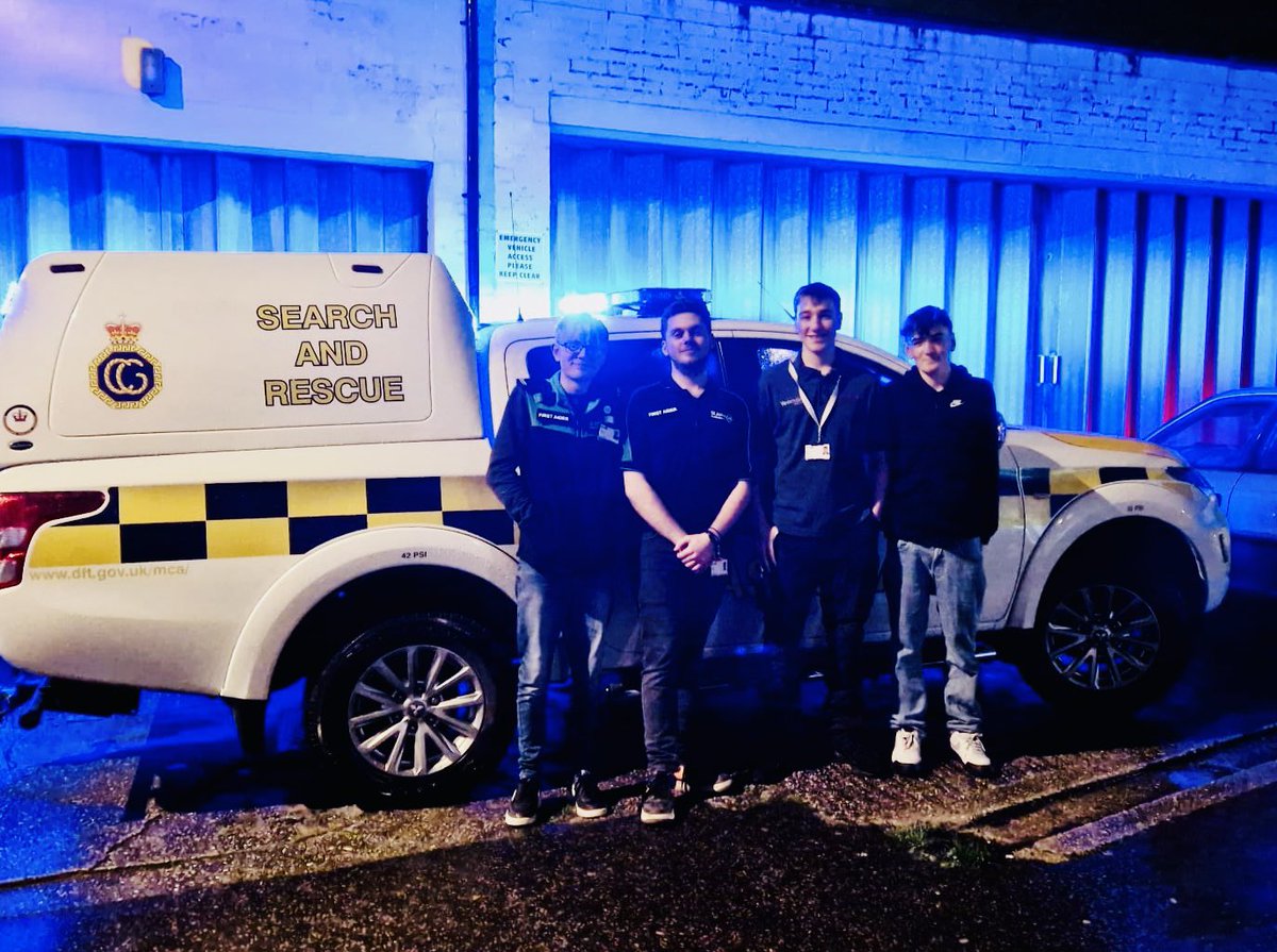 Thank you to @HMCGSelsey for visiting one of our Cadet units to talk about the role of HM Coastguard this evening…I think it’s safe to say the Youth Leaders enjoyed the experience too!!