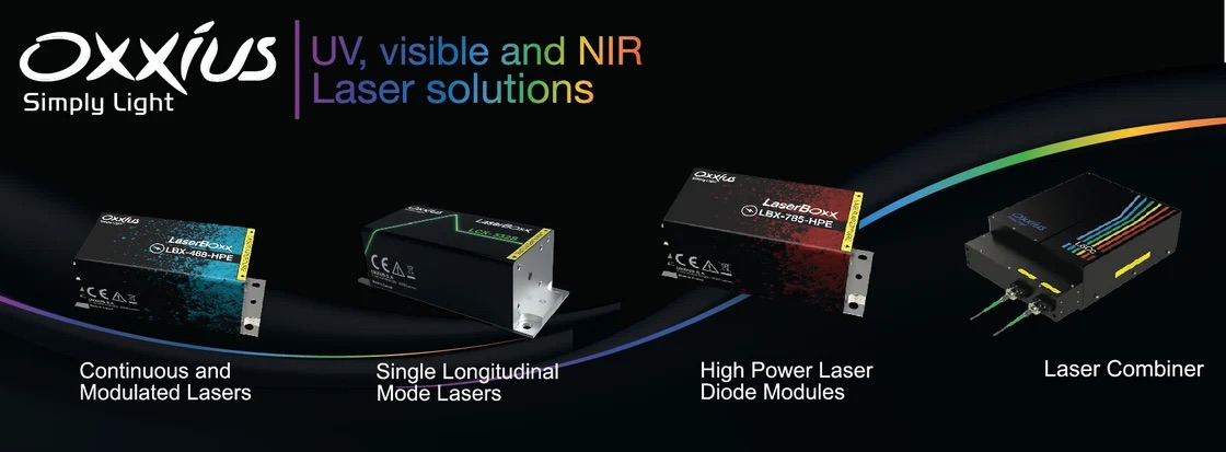 Oxxius Simply Light
UV, Visible & NIR Laser Solutions 

rpmclasers.com/manufacturer/o… 

#UV #Visible #NIR #LaserSolutions #Oxxius #RPMCLasers #lasers
