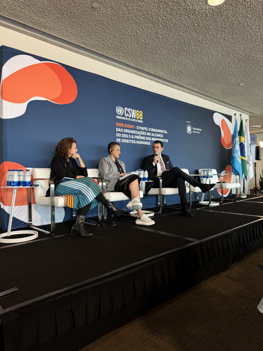 Nikola Ivezaj (@nikola_ivezaj) on Twitter photo Just wrapped an insightful panel <a href="/GlblCtzn/">Global Citizen ⭕</a> cohosted with <a href="/PactoGlobalBR/">Pacto Global da ONU no Brasil</a>.
Great discussion w <a href="/BancodoBrasil/">Banco do Brasil</a> Tarciana Medeiros and <a href="/gestaogovbr/">Ministério da Gestão e da Inovação</a> Elisa Vieira Leonel on women’s economic power and need for partnerships to accelerate achievement of #SDG5 #CSW68 Just wrapped an insightful panel <a href="/GlblCtzn/">Global Citizen ⭕</a> cohosted with <a href="/PactoGlobalBR/">Pacto Global da ONU no Brasil</a>.
Great discussion w <a href="/BancodoBrasil/">Banco do Brasil</a> Tarciana Medeiros and <a href="/gestaogovbr/">Ministério da Gestão e da Inovação</a> Elisa Vieira Leonel on women’s economic power and need for partnerships to accelerate achievement of #SDG5 #CSW68