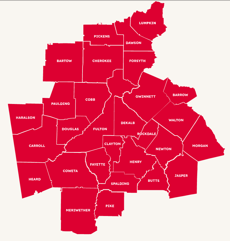 It looks like the secret is out about metro Atlanta! It's now the nation’s sixth-largest metropolitan region according to the U.S. Census Bureau, passing up Washington D.C. and Philadelphia! This region provides talent, economic development, and a great quality of life.