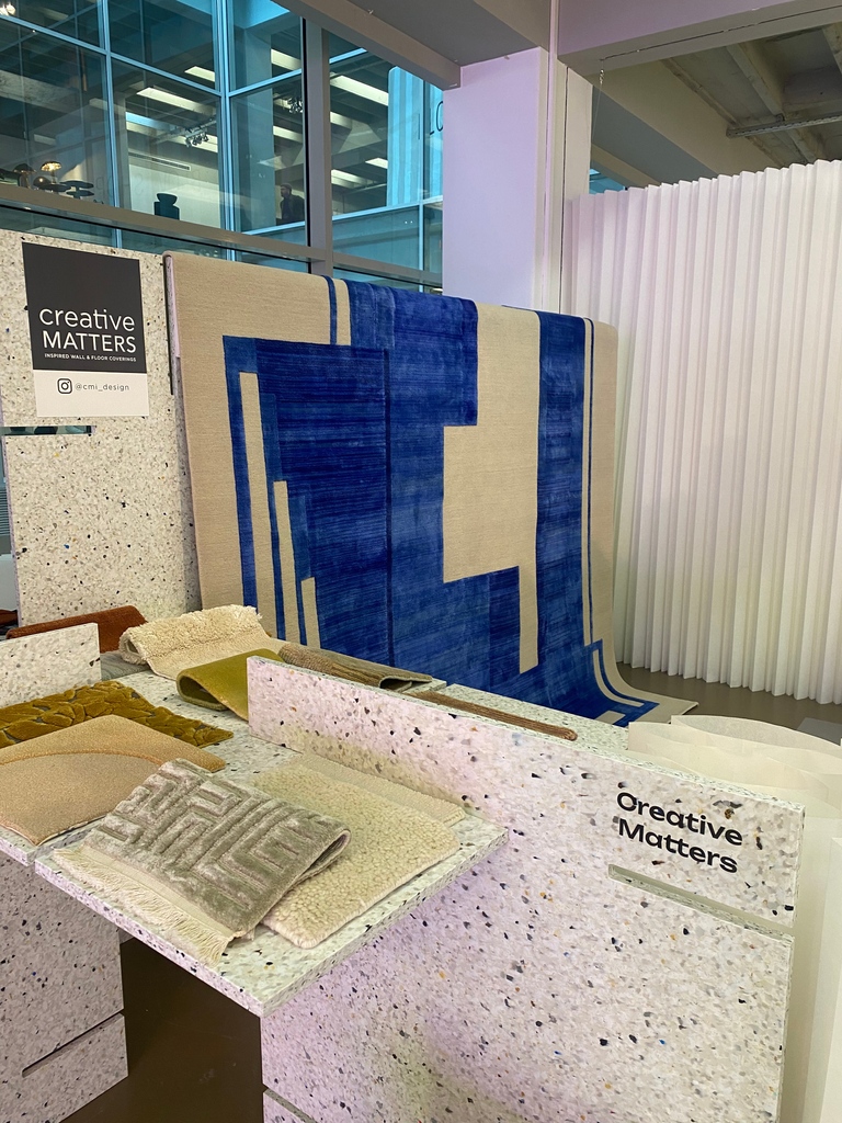 MatteStories's tweet image. Over the weekend, Creative Matters exhibited their artisanal custom rugs at the Collectible showcase in Brussels. This is the only fair exclusively dedicated to contemporary collectible design. 

#CreativeMatters #Brussels #CollectibleBrussels