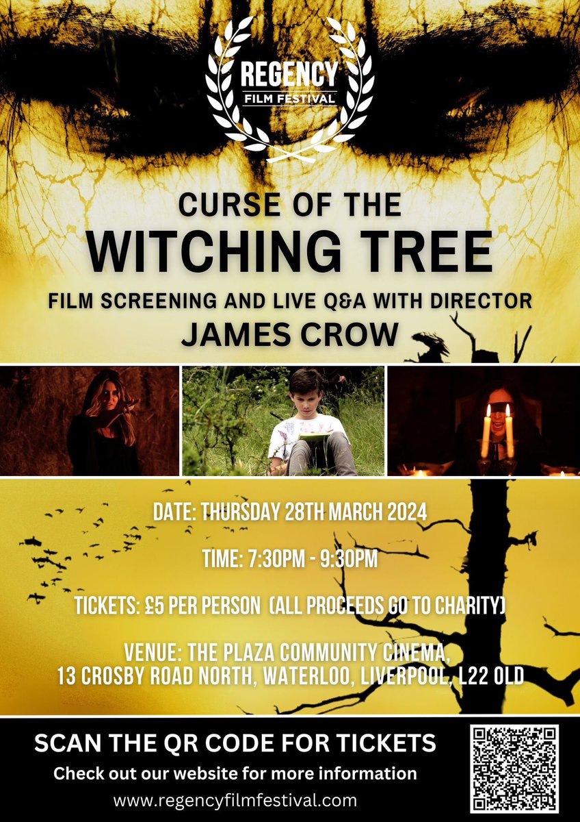 Don’t forget to get your tickets! <a href="/LastDragonUK/">LAST BRITISH DRAGON</a> <a href="/JamesCrowFilm/">James Crow</a> <a href="/RegencyFilmFest/">Regency Film Festival</a>