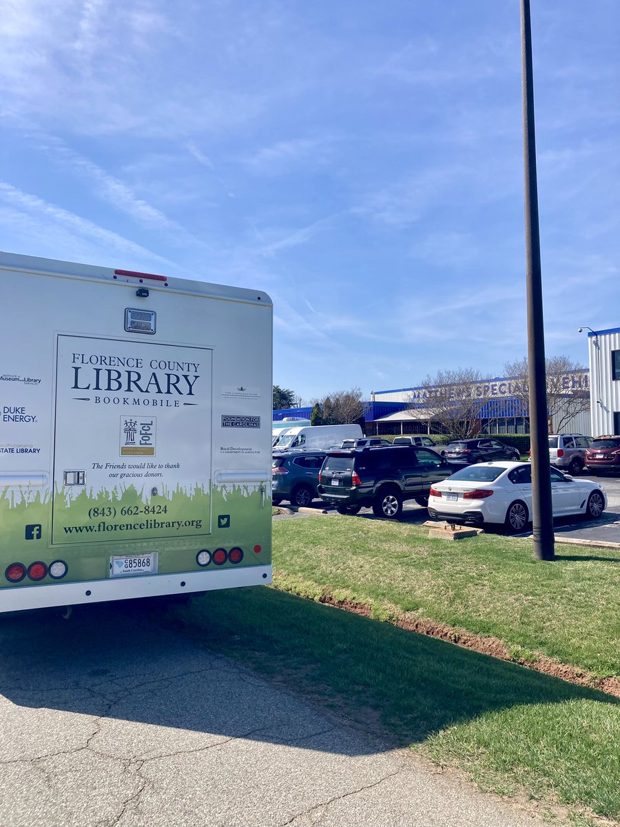 The Bookmobile is now officially in the shop and being actively repaired. We are so grateful to our friends at <a href="/MSVehicles/">Matthews Specialty Vehicles</a> and we can't wait to get it back soon! ❤️