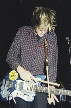 Jazzmaster used by various members of Sonic Youth between 1983 - 1999