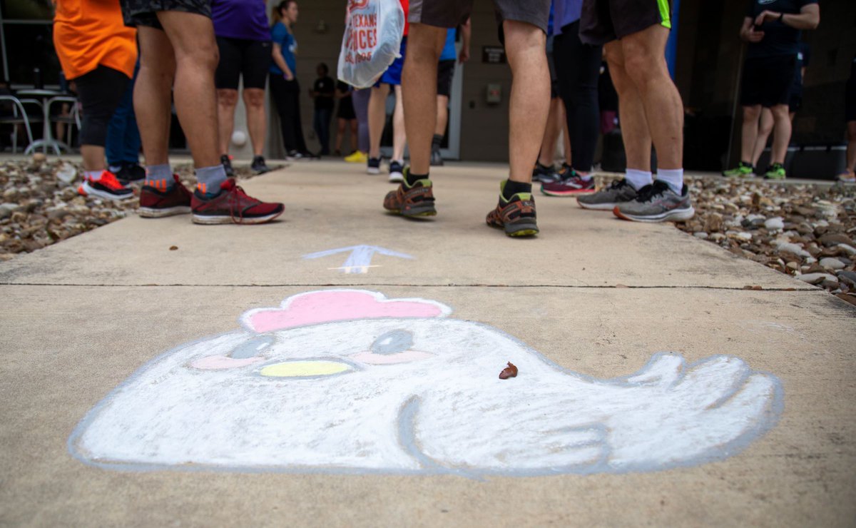 SwRI's tweet image. We’re celebrating National Pi Day with our 2024 Chicken Pot Pi run. Despite the name, the run did not continue ad infinitum. The run or walk lasted exactly 3.14 miles and participants enjoyed a tasty chicken pot pie afterward. #NationalPiDay #EndlessFun