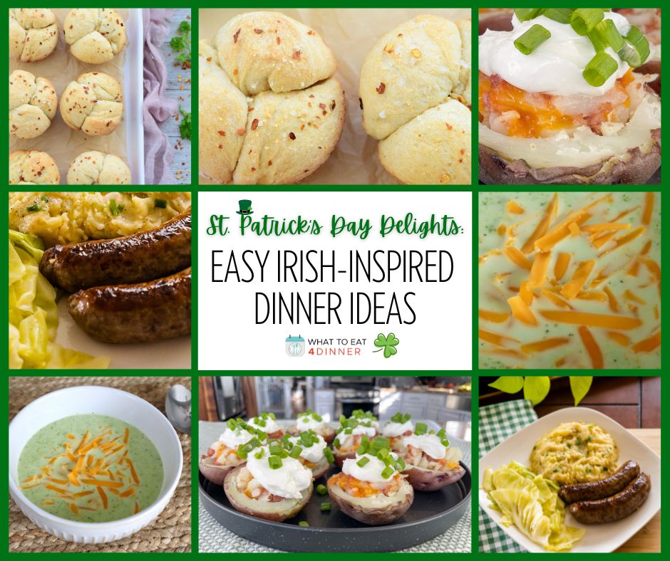 It’s that time again—the time when the world throws on its green coat and pants in celebration of St. Patrick’s Day! 

This week's spotliight: whattoeat4dinner.com/blog/st-patric…

#whattoeat #freerecipes #easyrecipes  #chickenrecipes #stpatricksday #saintpatricksday #irishrecipes