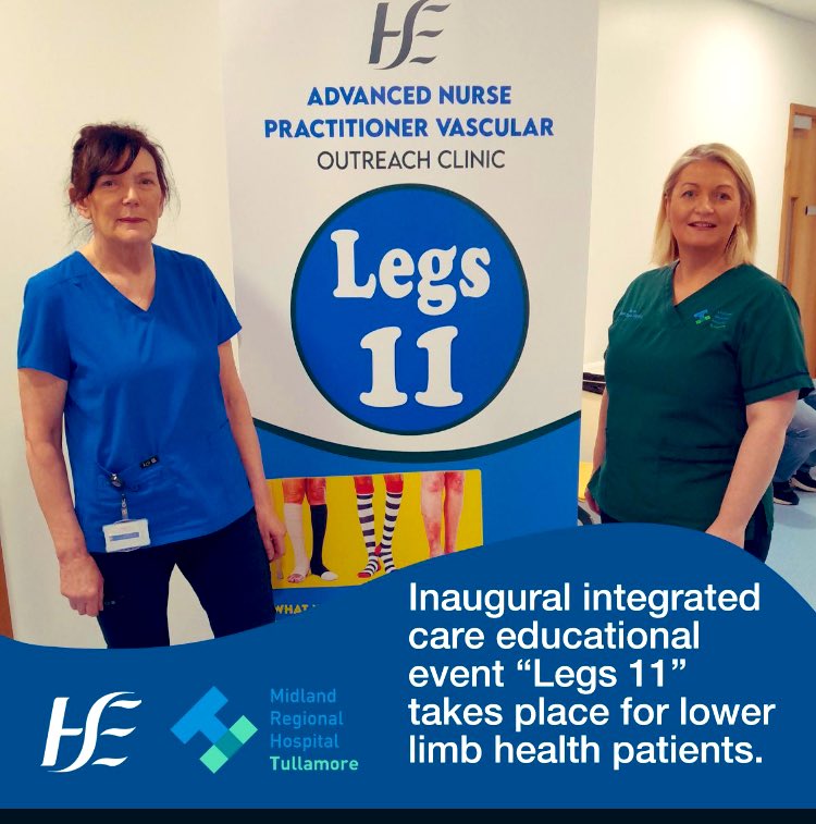 Delivering our ‘Legs 11’ club addressing  the learning needs of patients who are embarking on the journey of self-care post healing of a lower limb ulcer @marycos25125544 @MaryCos12797904 
#integratedcare #personcenteredcare 
#slaintecare